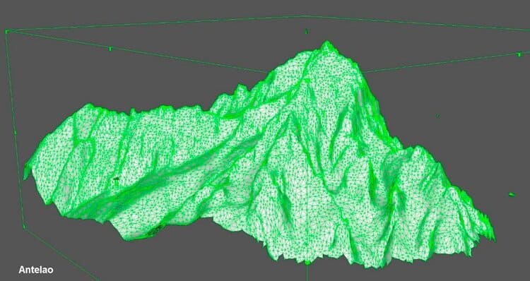 FSC DOLOMITI 3D ANTELAO MODEL